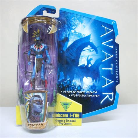 Tsutey Avatar 4 Figure Navi Warrior James Camerons Movie Mattel 2009