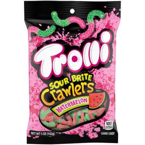 Trolli Sour Brite Crawlers Watermelon Gummy Candy 5 Oz Harris Teeter