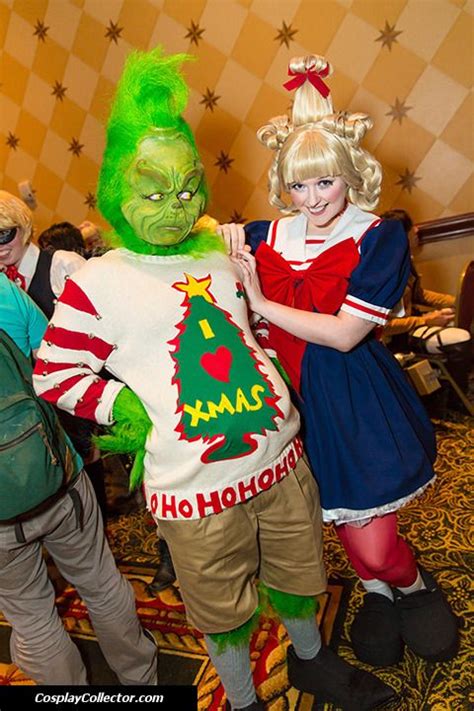 Amazing Grinch And Cindy Lou Who Costumes Inspired By Dr Seuss How