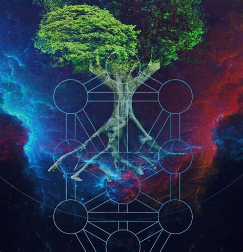 Tree Of Life Detail Filip Aura 2014 Spiritual Art Sacred Geometry