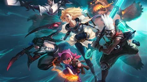 League of legends game digital drawing [artist: Así será la nueva pantalla de inicio del cliente de League ...