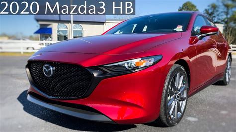 First Look 2020 Mazda3 Hatchback In Soul Red Crystal With Jonathan