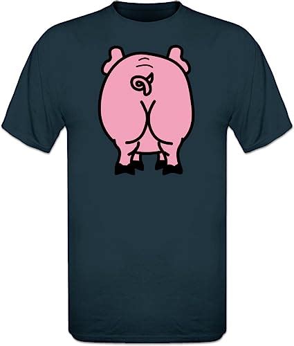 Shirtcity Pig Butt T Shirt By Amazonde Bekleidung