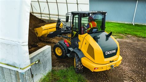 New John Deere Compact Wheel Loaders Are Designed To Perform In Tight