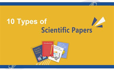 10 Types Of Scientific Papers Which Are Not Research Papers Imaqpress