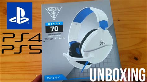 Turtle Beach Recon 70 For PS4 PS5 Unboxing YouTube