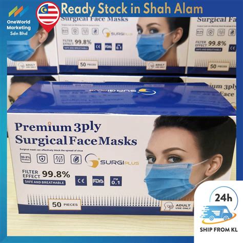 Medical equipment, face masks and surgical masks packages, protective suits we're online! 【Made In KL】3ply Surgical Face Mask 【SurgiPlus Malaysia ...