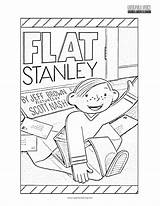 Stanley Flat Coloring Fun sketch template