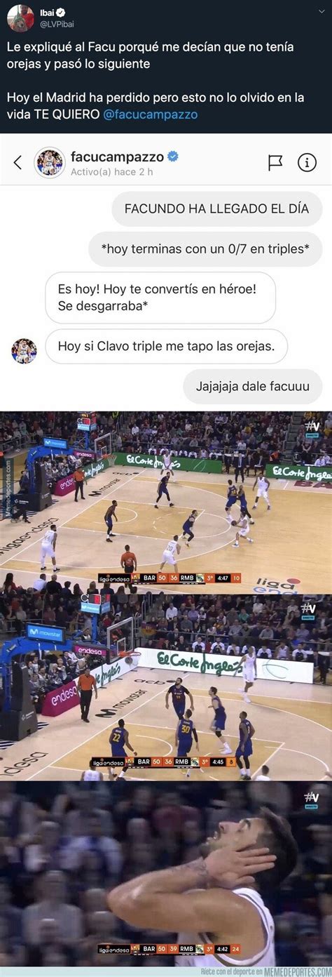 Jun 19, 2021 · en su cuenta de twitter soltó la bomba:  MEMEDEPORTES  Brutal: Facu Campazzo le dedica un triple ...