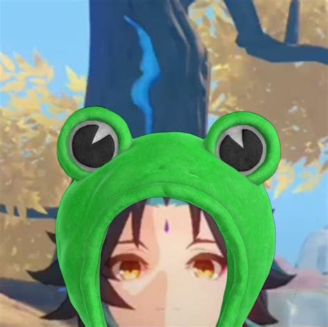 frog hat xiao ; pfp in 2021 | Frog, Aesthetic anime, Bunny hat