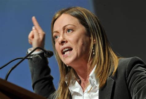 «queste cose fondamentalmente le decidono gli italiani, gli. Primarie PDL, a Foggia comitato "Giorgia Meloni Premier ...