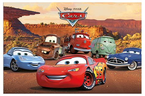 Since cruz ramirez won her first piston cup race, she make a great history for the fabulous hudson hornet. Disney Pixar Cars Characters Film Movie Poster New - Maxi ...