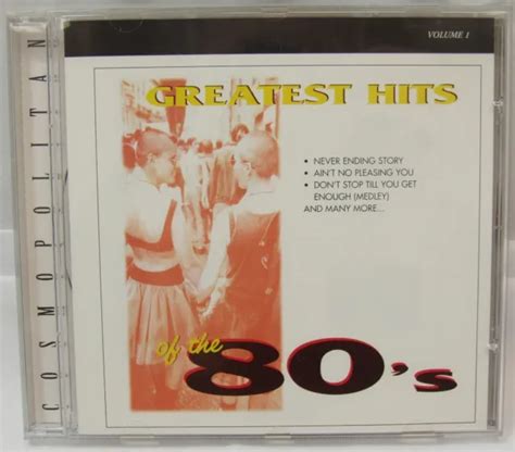Greatest Hits Of The 80s Vol 1 Various Artists 1999 Cd Music
