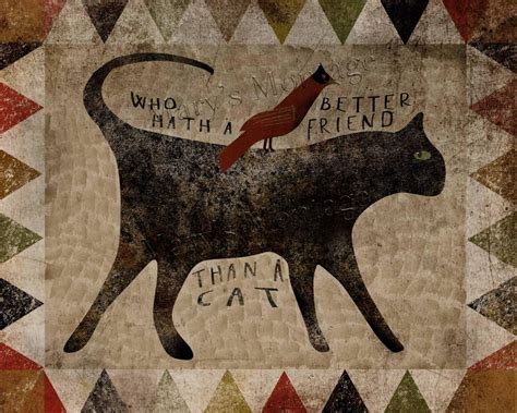Cat Folk Art Printable Download 8x10 Etsy In 2021 Antique Folk Art