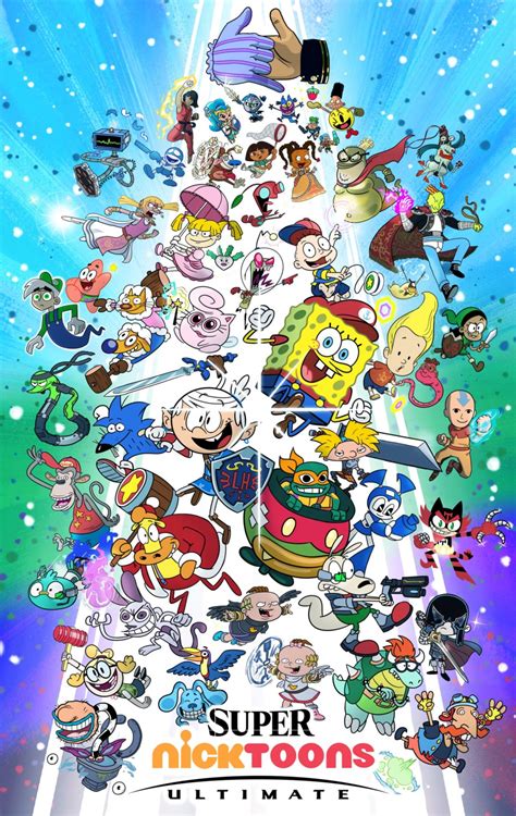 Les Stars Des Animés Nickelodeon Se La Jouent Super Smash Bros