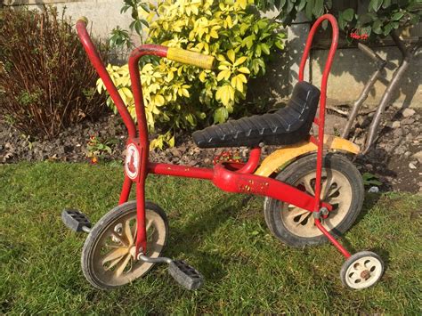 Vintage Childs Tricycle Raleigh Chippy Mk2 By Satiablefashion