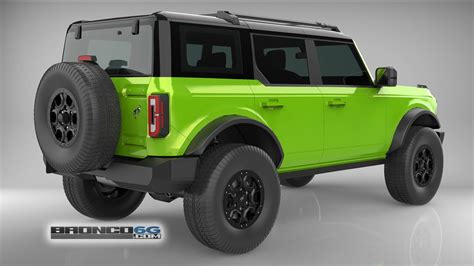 4 Door Bronco Colors 3d Model Visualized Bronco6g 2021 Ford Bronco