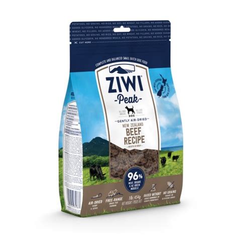 You can even tweak according to activity level and reproductive state! Ziwi® Peak Beef Air Dried Dog Food