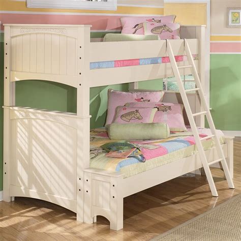 Browse beds for girls or boys as well as beds with storage and trundle beds. Cottage Retreat Twin over Full Bunk Bed Signature Design ...