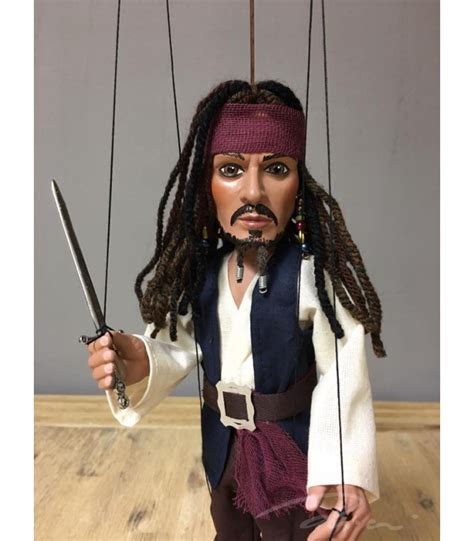 Jack Sparrow Stretched Puppet Brand Rici