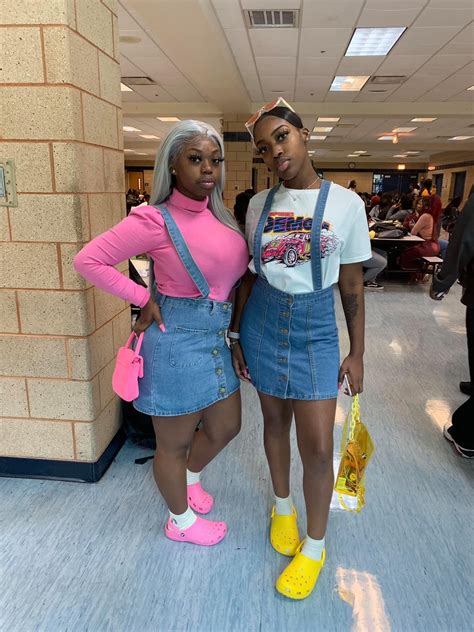 Cute Outfits With Crocs Bff Outfits Baddie Outfits Casual Cute Swag