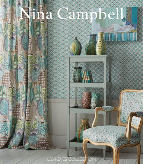 Nina Campbell Wallpaper And Fabrics Fabric Gallery And Interiors York