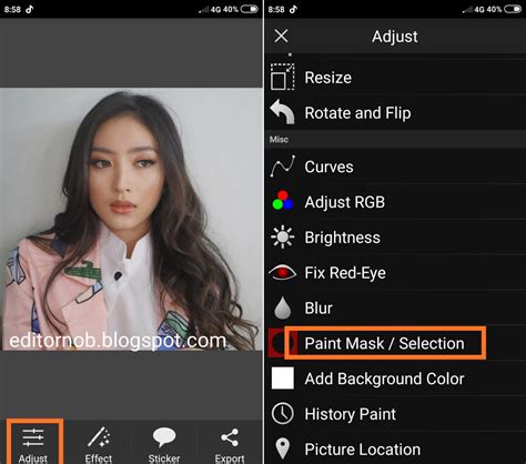 Cara Mengubah Warna Rambut Simpel Di Android Aplikasi Picsay Pro