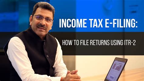 Income Tax E Filing How To File Returns Using Itr 2 Form Extensive Step By Step Guide Youtube