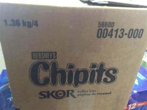 Case of Skor Chipits(1.36 kg x 4) - A D Auction Depot Inc.