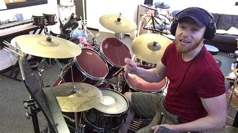 How To Play Single Handed 16th Note Grooves On Drums Youtube