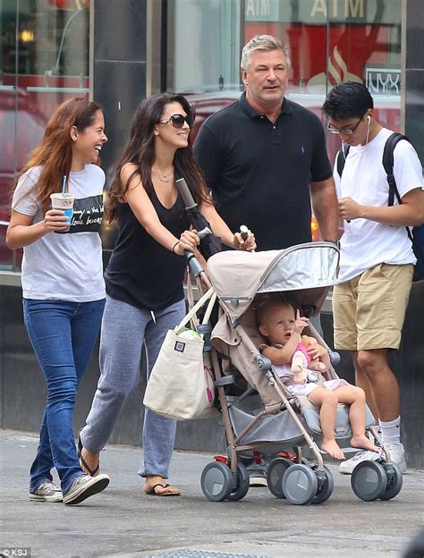 Alec Baldwin And Hilaria Baldwin Take Daughter Carmen For A Walk In New York City Daily Mail