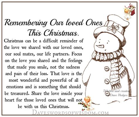Remembering Loved Ones This Christmas