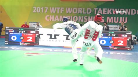 2014년 전성기 시절 악성 림프암을 진단받고 항암 치료를 받은 뒤 재기에 성공하며 꿈의 올림픽 무대에 나서게. 승부사 인교돈! 세계선수권 준결승 진추울!!! - YouTube