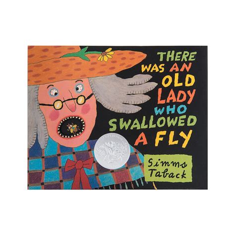 There Was An Old Lady Who Swallowed A Fly Story Book