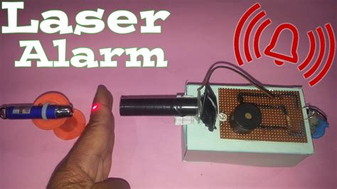 Laser Light Security Alarm Science Project Youtube