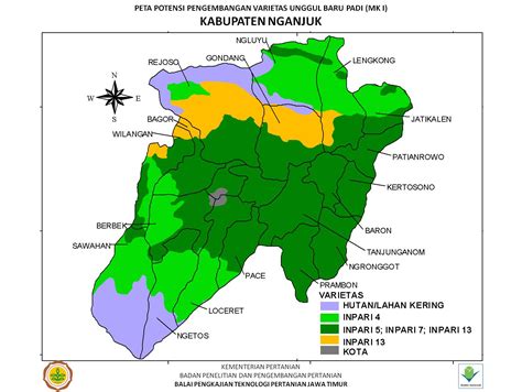 Peta kabupaten bonebolango provinsi gorontalo sul. POTENSI SASARAN INDUSTRI DI KABUPATEN NGANJUK