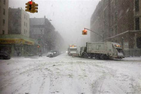 New York City Emergency Management Issues Snow Sleet Rain And More