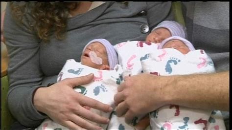 Rare Identical Triplets Born In California Us News Sky News