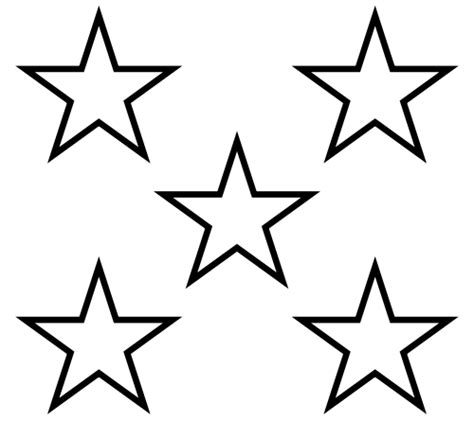 Five Stars Clipart Best