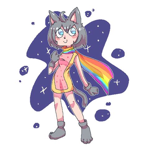 Nyan Cat Girl By Mewmartina On Deviantart