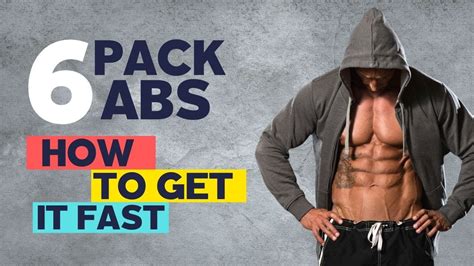 How To Get Six Pack Abs As Fast As Possible Youtube