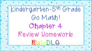 Thank you for making a program that allows 5th grade harcourt math edition georgia workbook. Kindergarten-5th Grade Go Math Chapter 4 Review Homework ...