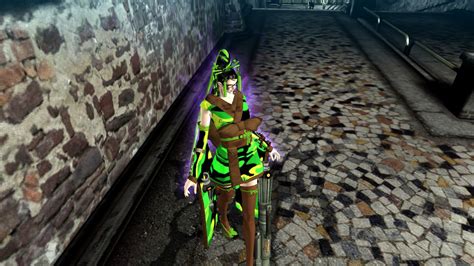 Bayonetta PC 贝约兰博德绿色迷彩和服下载 V1 0版本 猎天使魔女 Mod下载 3DM MOD站