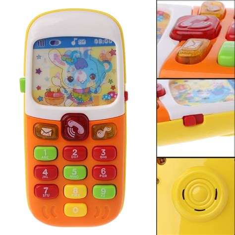 Baby Mobile Elephone Educational Learning Toys Electronic Toy Phone For