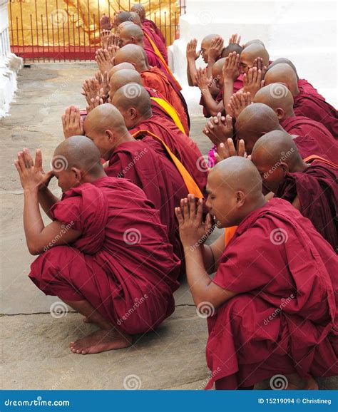 Buddhist Monks Myanmar Editorial Stock Image Image Of Contemplation