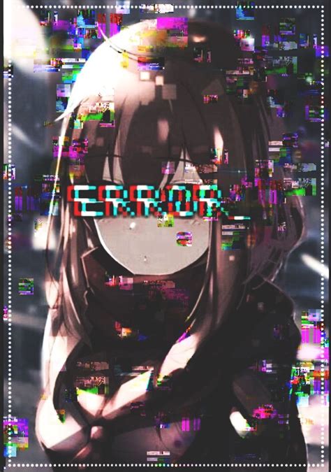 Glitch Anime Wallpapers Top Free Glitch Anime Backgrounds