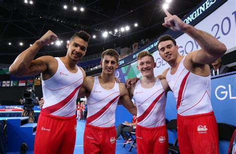 Glasgow 2014 England Win Team Gymnastics Commonwealth Gold