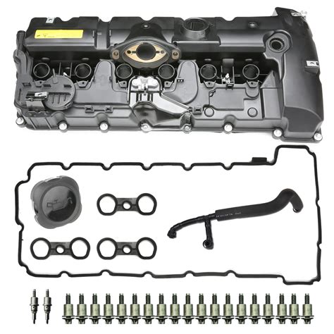 Mitzone N52 Engine Valve Cover Kit With Oil Cap And Pcv Hose Compatible