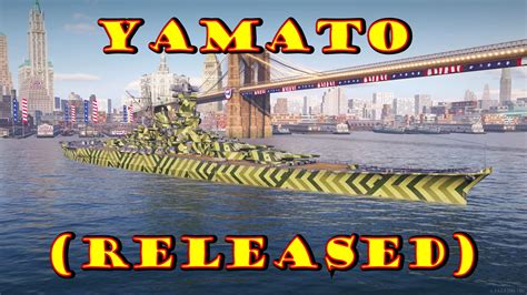 Meet The Yamato Released Japanese Legendary Battleship World Of