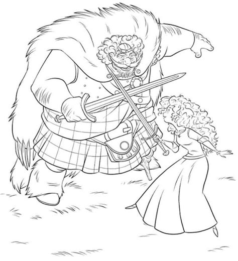 The 22+ coloring pages encourage girls to think beyond social conventions and inspire conversations with adults about what it really means to be confident, brave, and beautiful. Kids-n-fun.com | 83 coloring pages of Brave